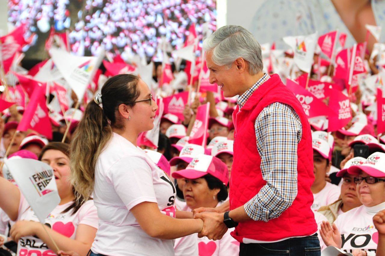 Salario rosa permite tener  familias mexiquenses  más fuertes : Alfredo Del Mazo