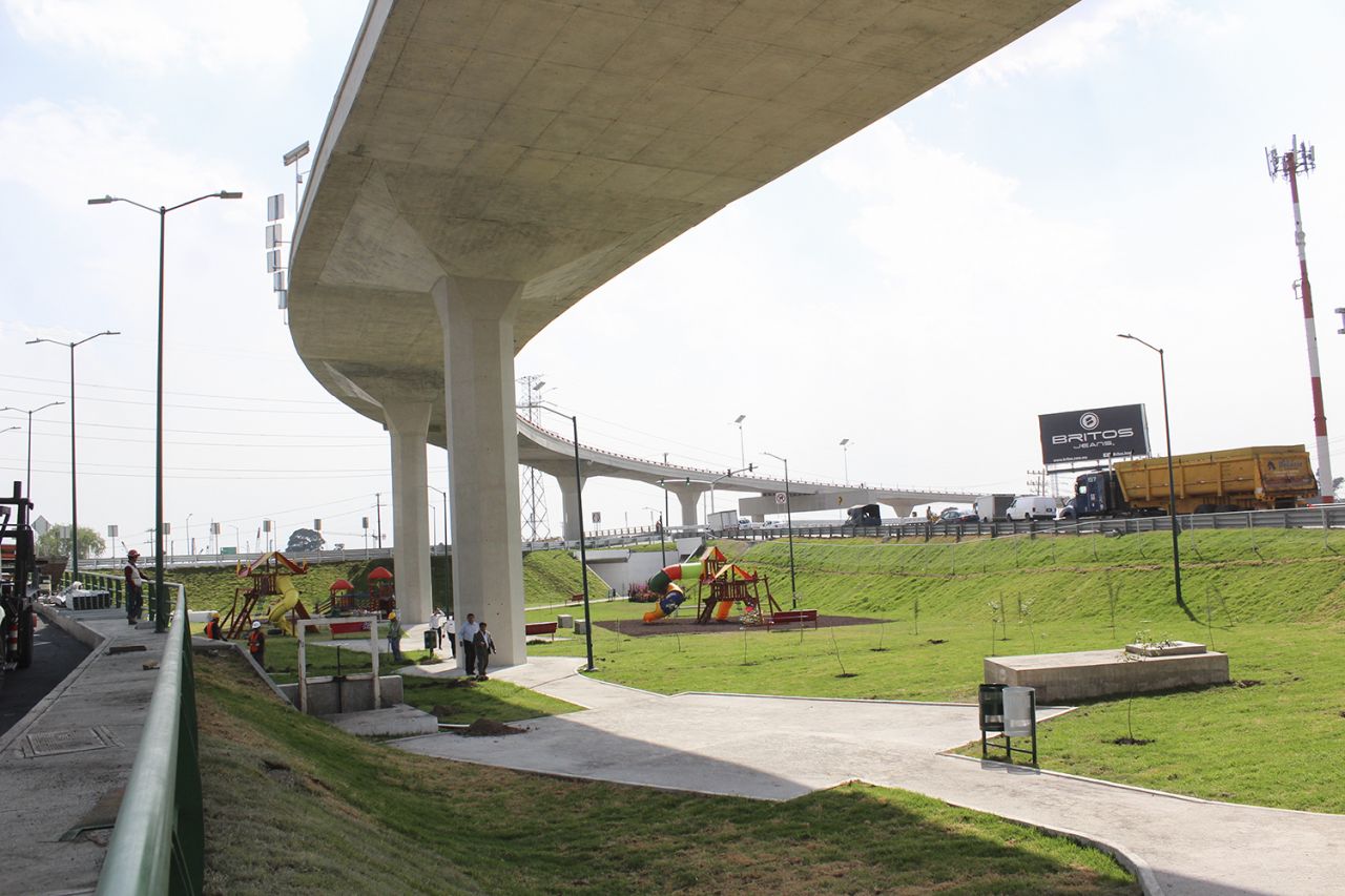 Abren a la circulación entronque de la Autopista Peñón-Texcoco que conecta a la Lechería-Texcoco