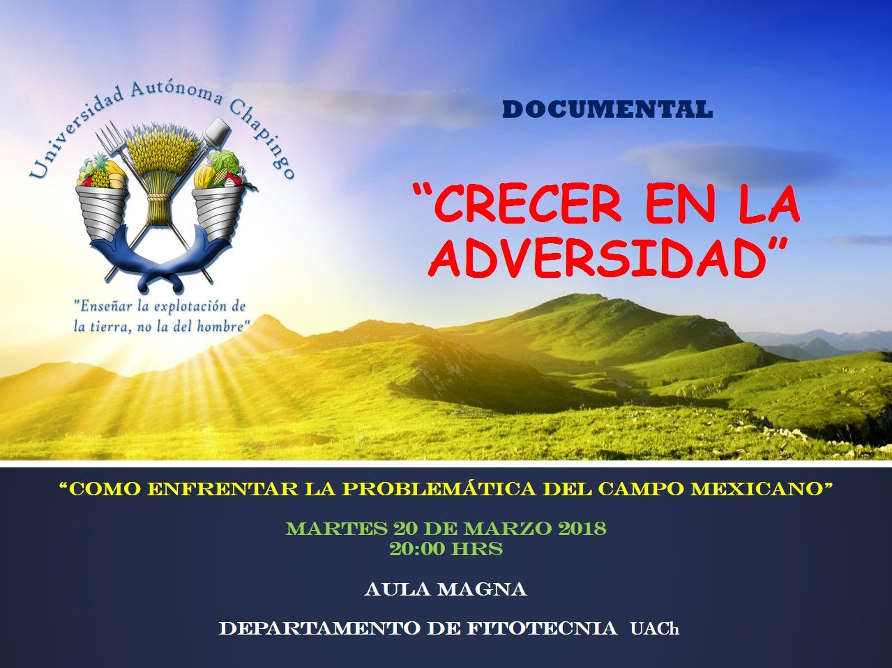 ’Crecer en la adversidad’, el documental de cómo redimensionar el campo en México