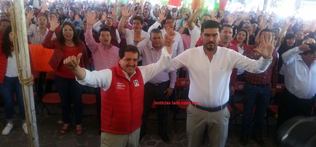 Roberto Sánchez Campos arranca su campaña en busca de Diputación federal por el distrito V.

