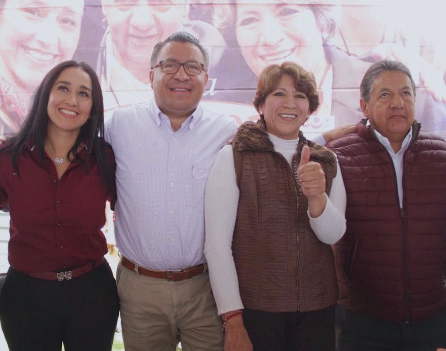Higinio Martínez y Defina Gomez arrancan campaña al Senado; Karla Almazán al Congreso
