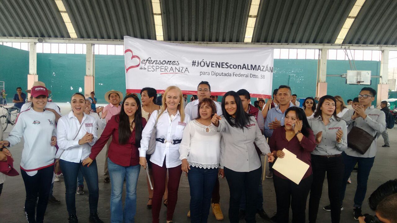 Arranca campaña Karla Almazán Burgos de Morena 