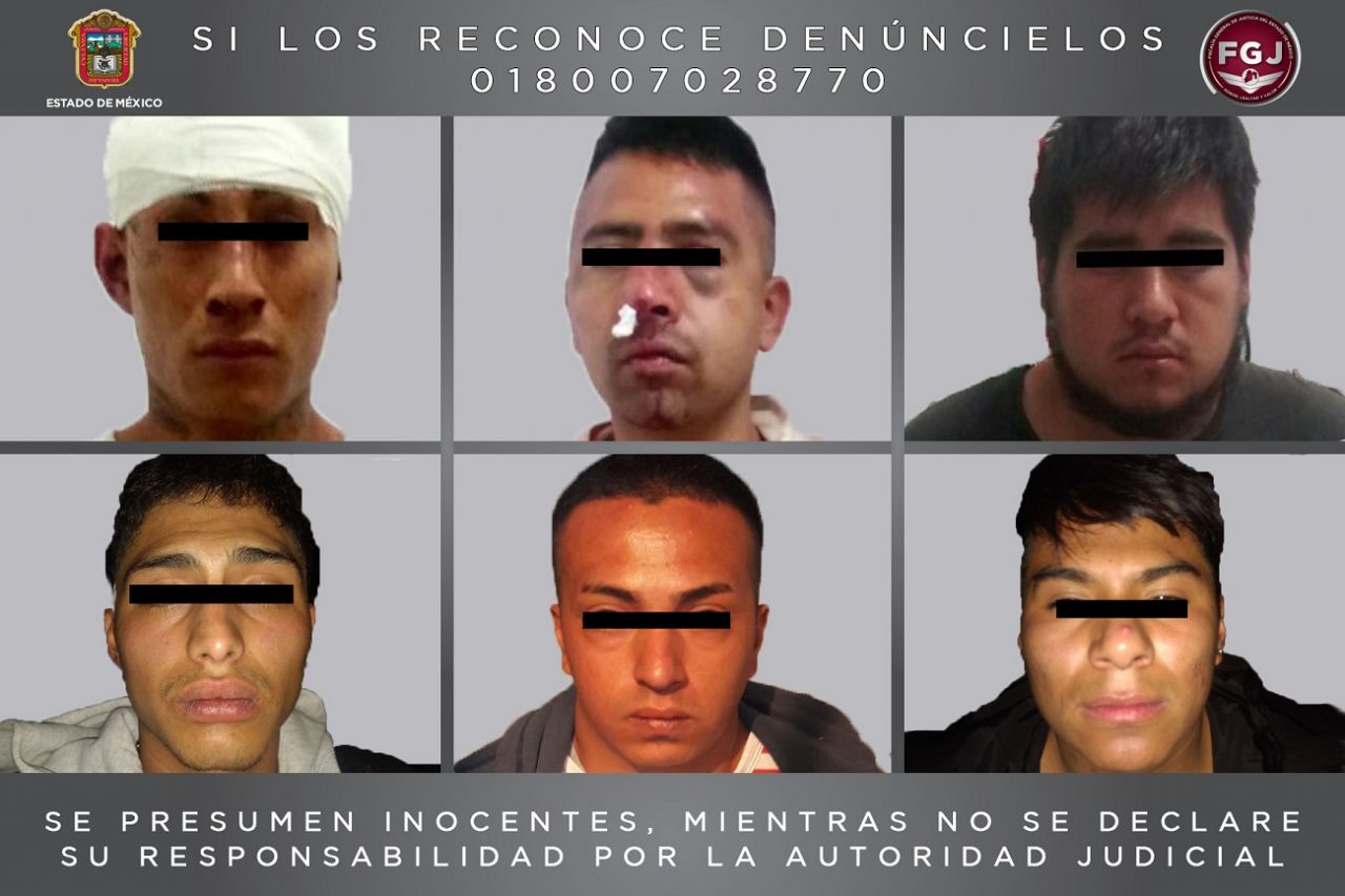 

Vinculan a proceso a seis sujetos investigados por robos de vehículos en el Valle de México y la Zona Oriente  