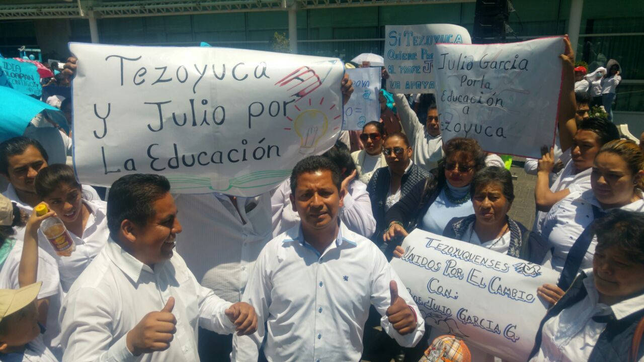 Profesor Julio García González se registra por Nueva Alianza para contender por alcaldía de Tezoyuca 