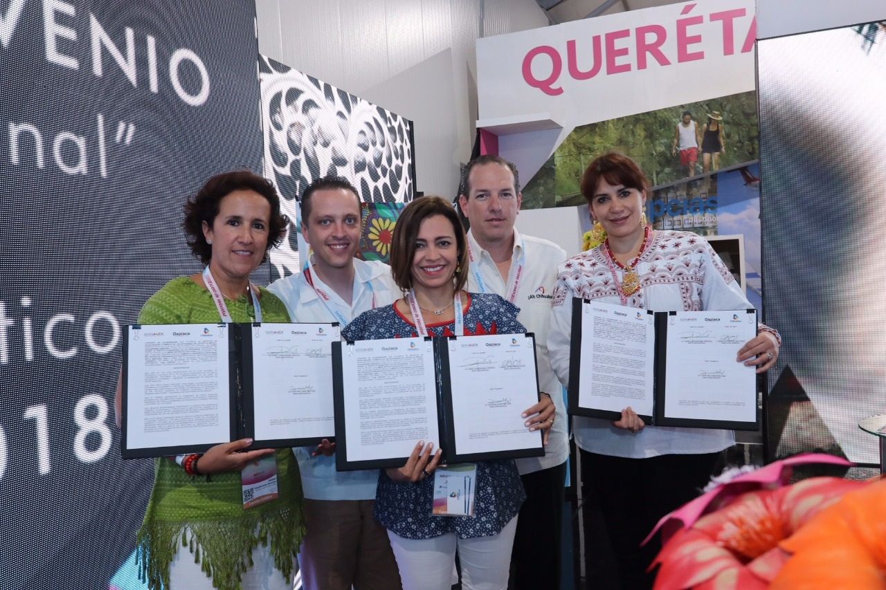 Se firmó convenio de colaboración con Oaxaca y Chihuahua en beneficio  de sus artesanos 