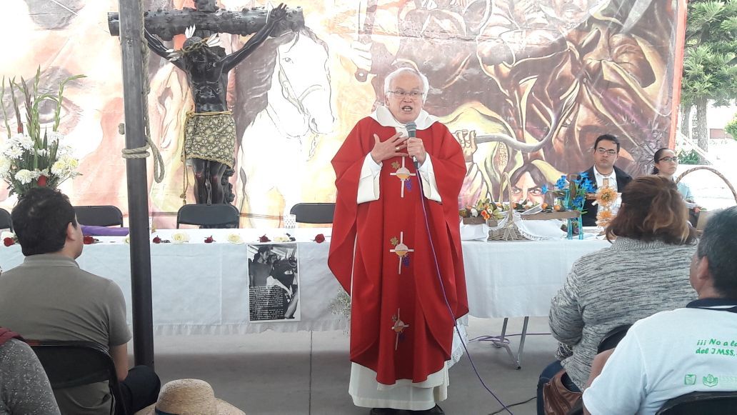 En Atenco, Obispo de Saltillo apunta las injusticias del gobierno por NAICM