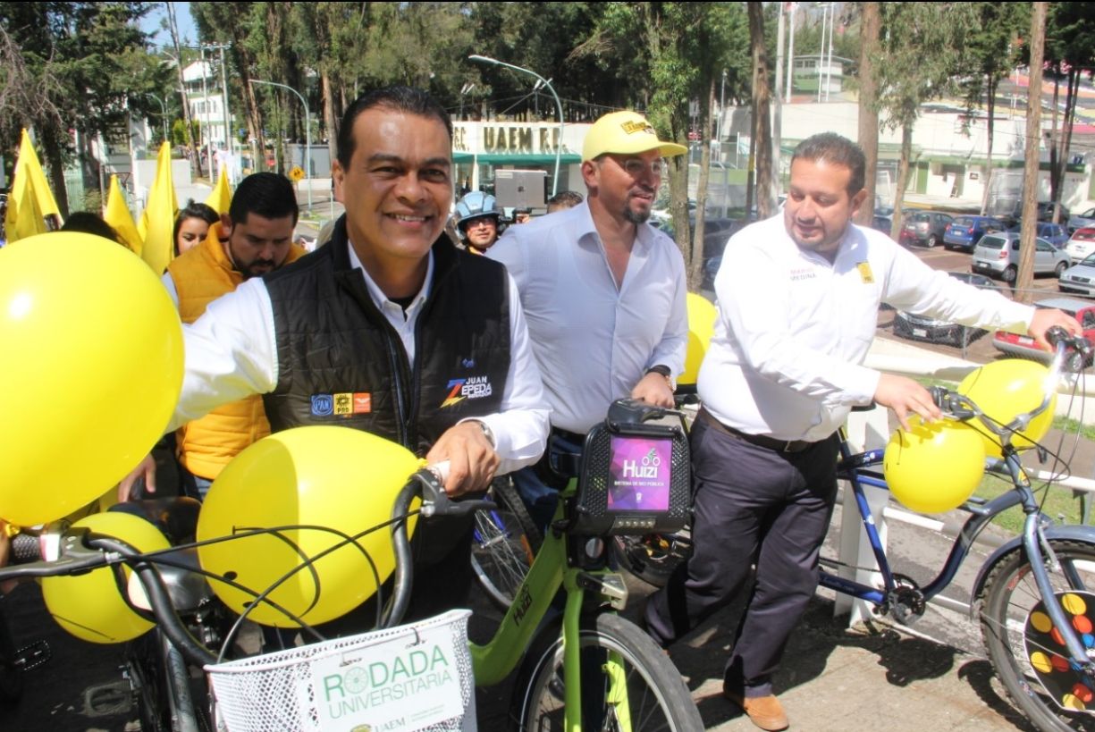 Propone Juan Zepeda impulsar proyectos para el uso de bicicleta en el país