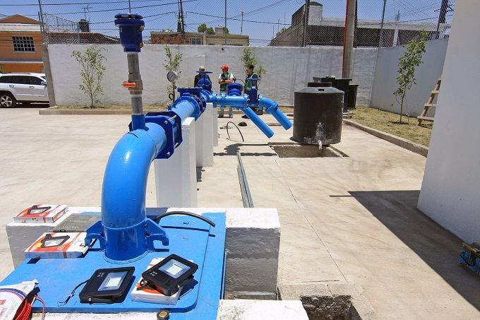 Supervisan pozos de suministro de agua en Ecatepec