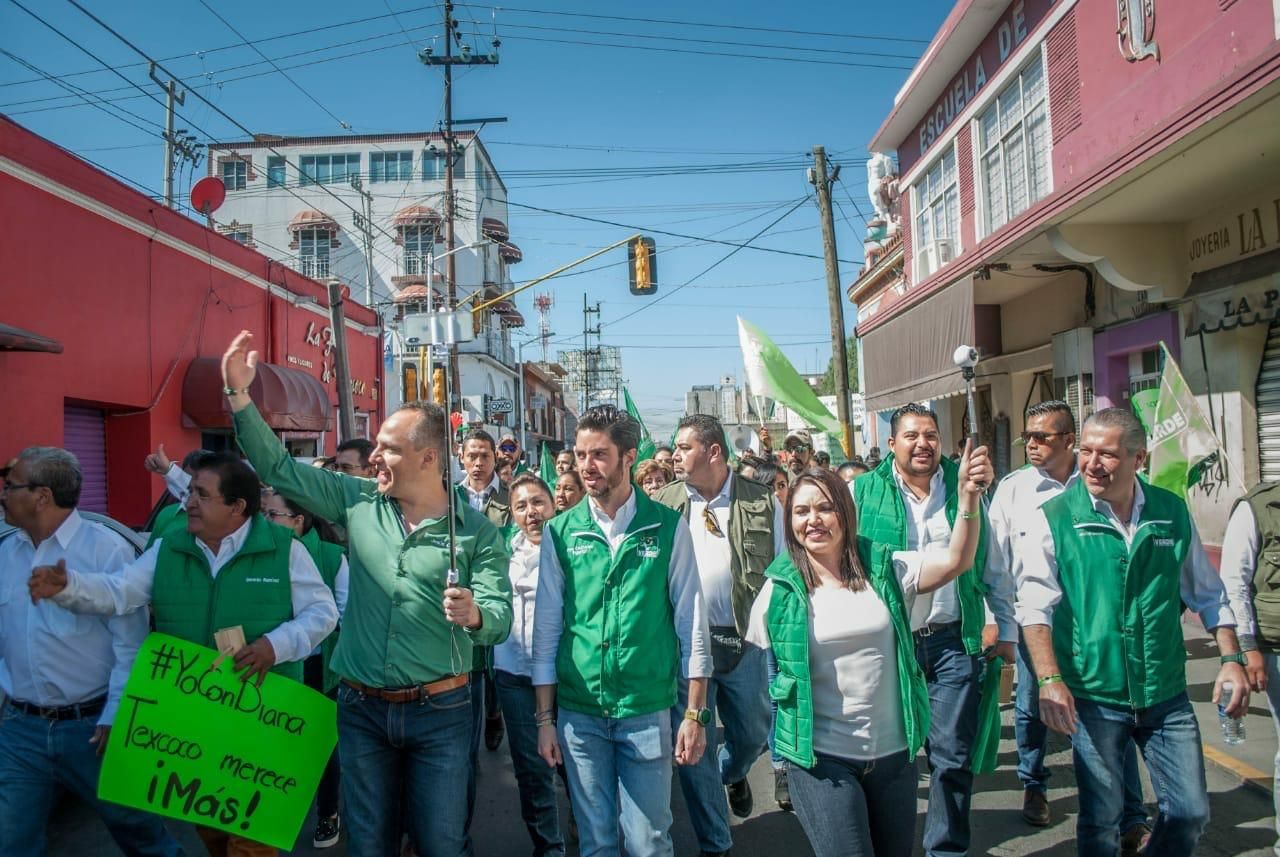 Partido Verde muestra ’músculo’ en Texcoco con Jesús Cuanalo