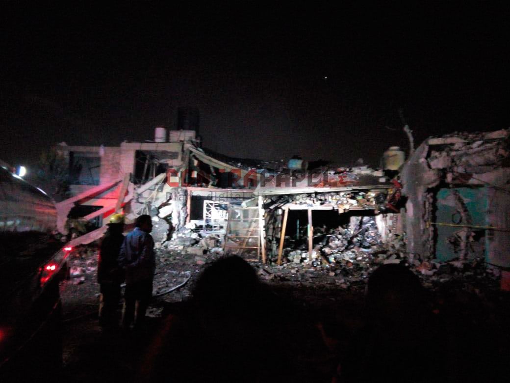Explosión en polvorín clandestino deja cinco muertos y 23 casas dañadas en Tultepec