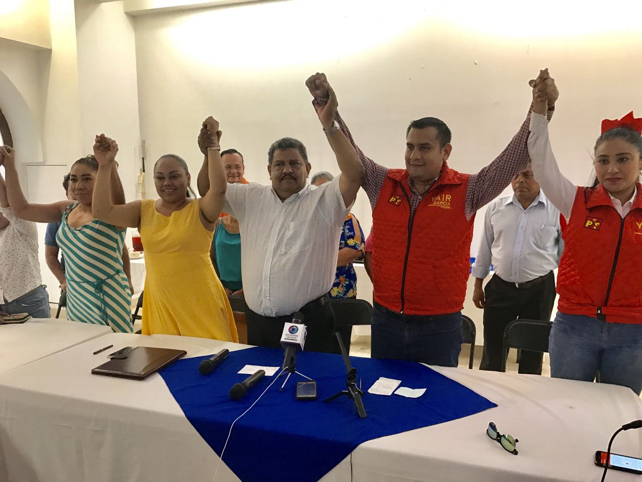 Respalda Óscar Chávez proyecto de Yair García; será diputado local, asegura 