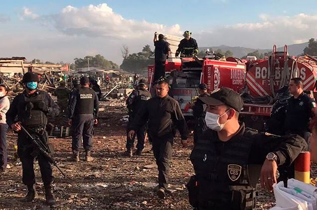 Dan de alta a cuatro lesionados por explosión en Tultepec
