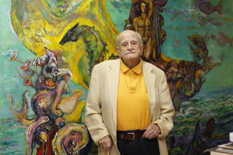 ’La vejez es más fea que la muerte’, dice pintor mexicano José García Ocejo