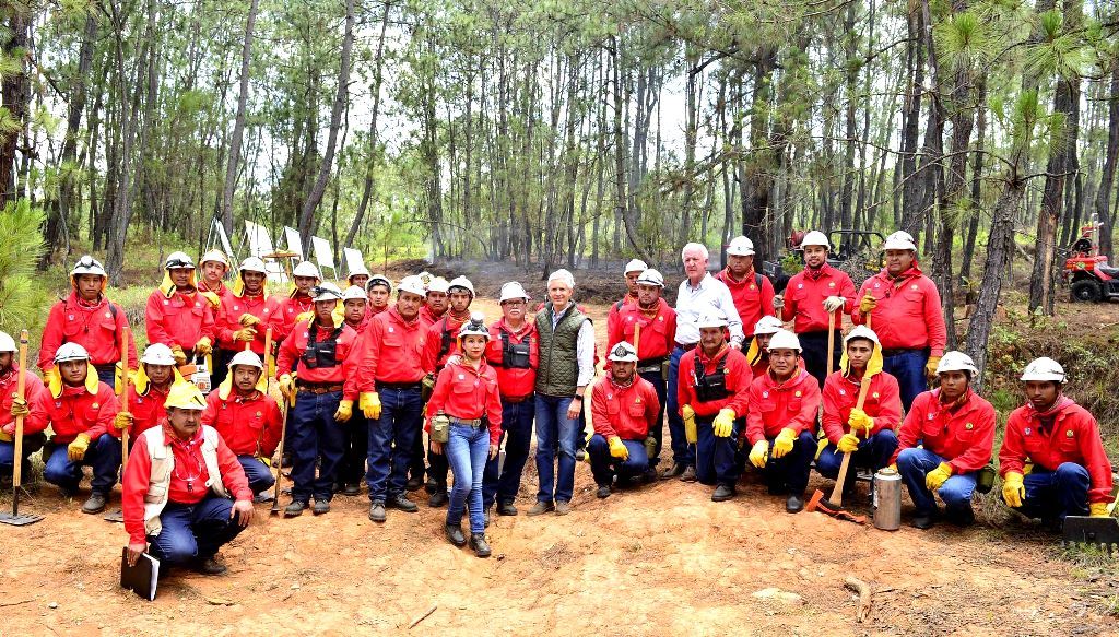 El Edoméx destaca en el combate de incendios forestales 