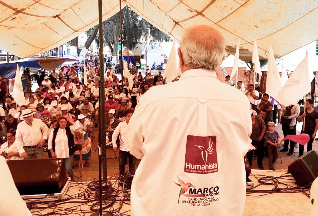 Crear parlamento "autónomo" en pueblos originarios del sur de CDMX: Marco Rascón 
