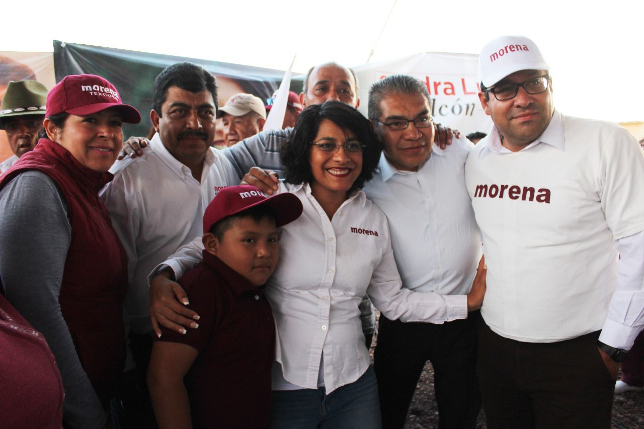 Se compromete Sandra Luz Falcón a gobernar Texcoco de tiempo completo
