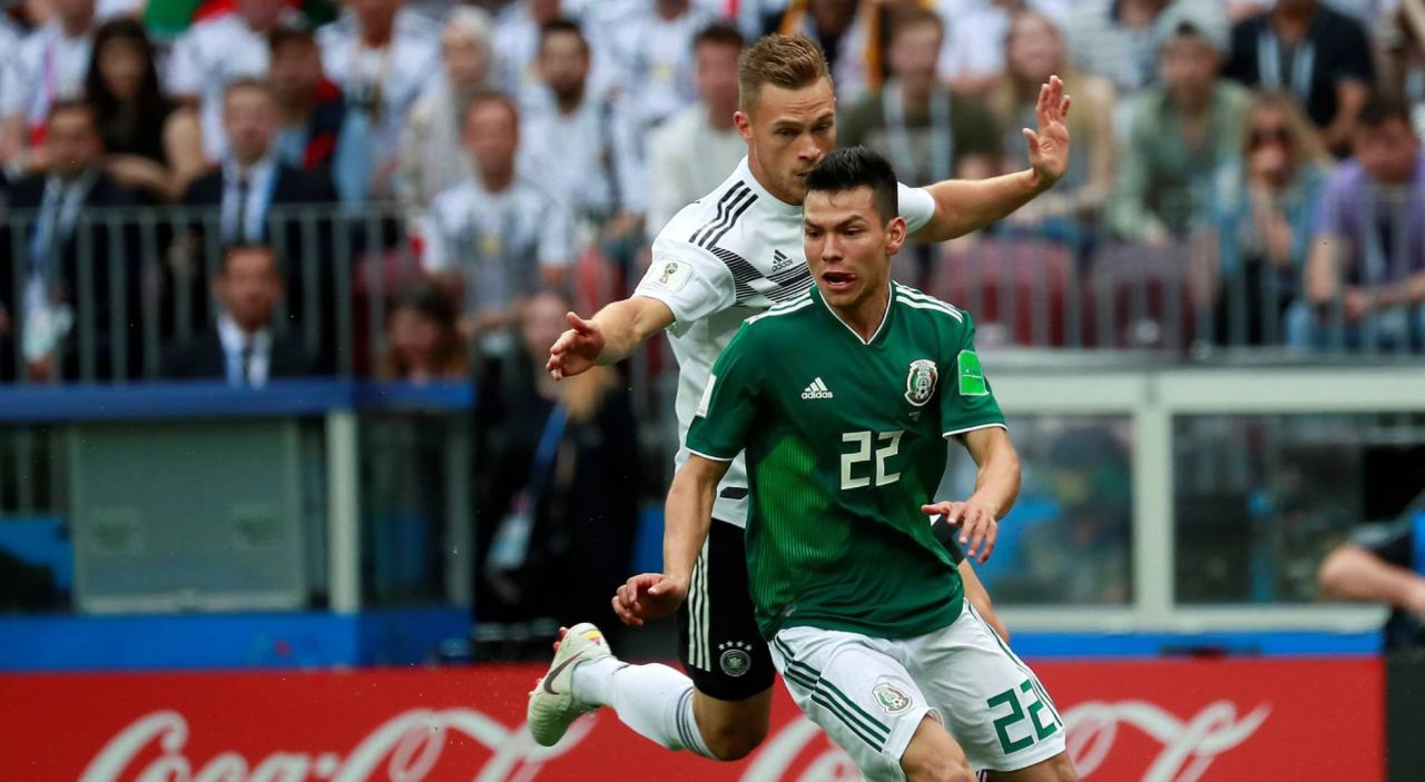 Sorprende México al poderoso Alemania en el primer tiempo: 1-0