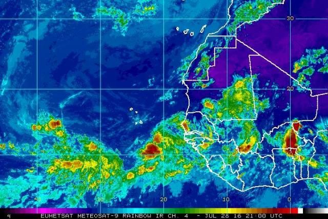 Continuarán las lluvias en gran parte del país por dos ondas tropicales