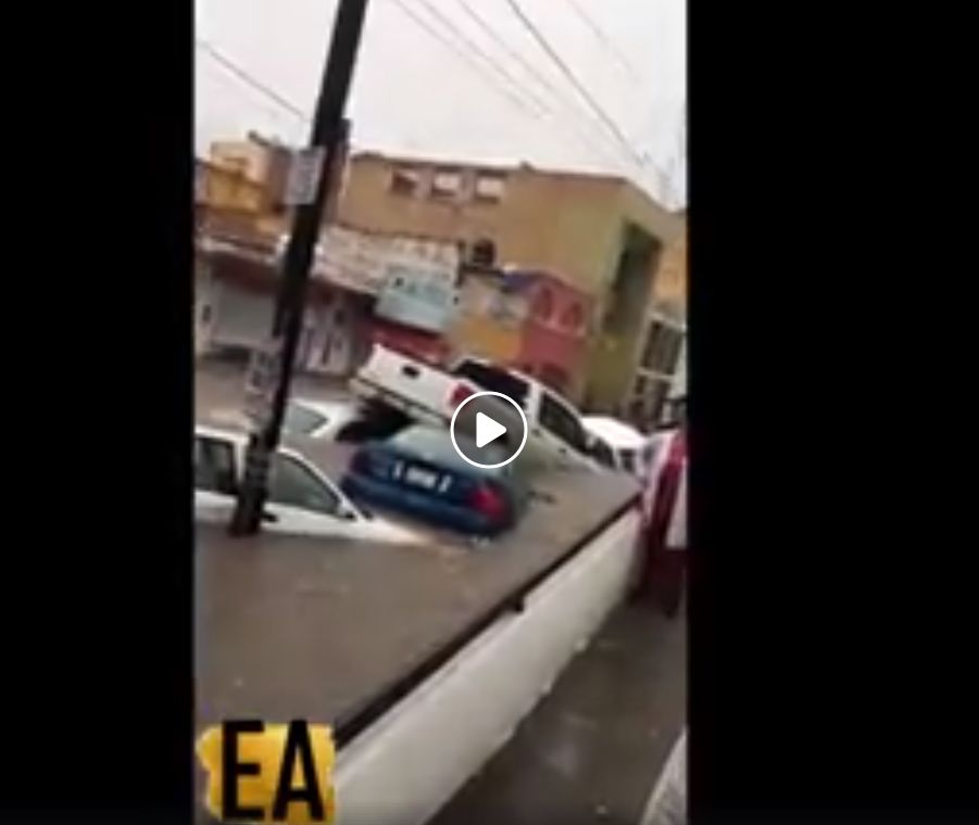 Inundaciones en Aguascalientes (VIDEO)