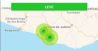 Reportan sismo con epicentro en Pinotepa Nacional en Oaxaca