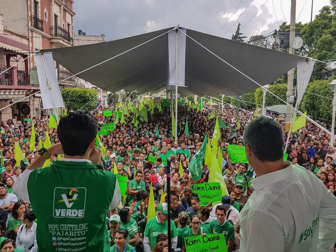 Partido Verde es la segunda fuerza política de Texcoco