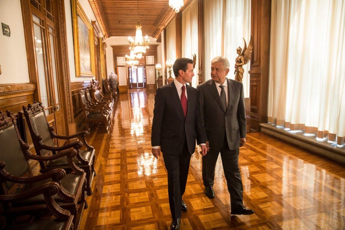 AMLO y Peña Nieto pactan unidad en renegociación del TLCAN