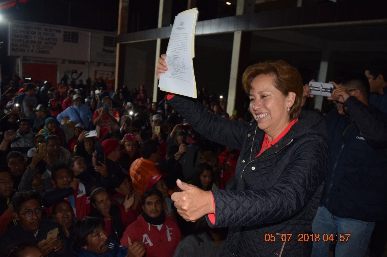 Con votación histórica, recibe Maricela Serrano constancia  como alcaldesa de Ixtapaluca