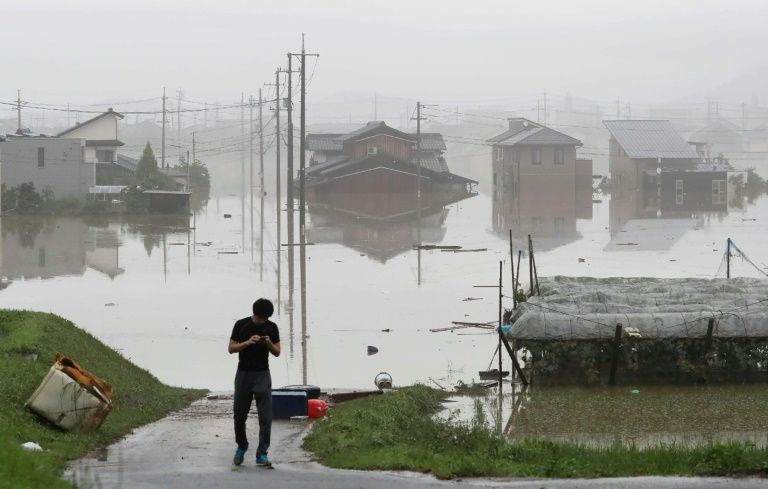 Lluvias intensas en Japón dejan más de 60 muertos 