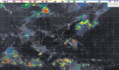 El pronóstico para hoy es de tormentas muy fuertes en Durango, Sinaloa, Nayarit, Veracruz y Oaxaca

