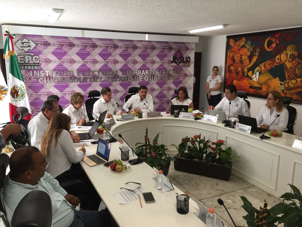 Panal, PES, PPG, PIH, PCG, PSM y PSG, perdieron su registro en Guerrero 