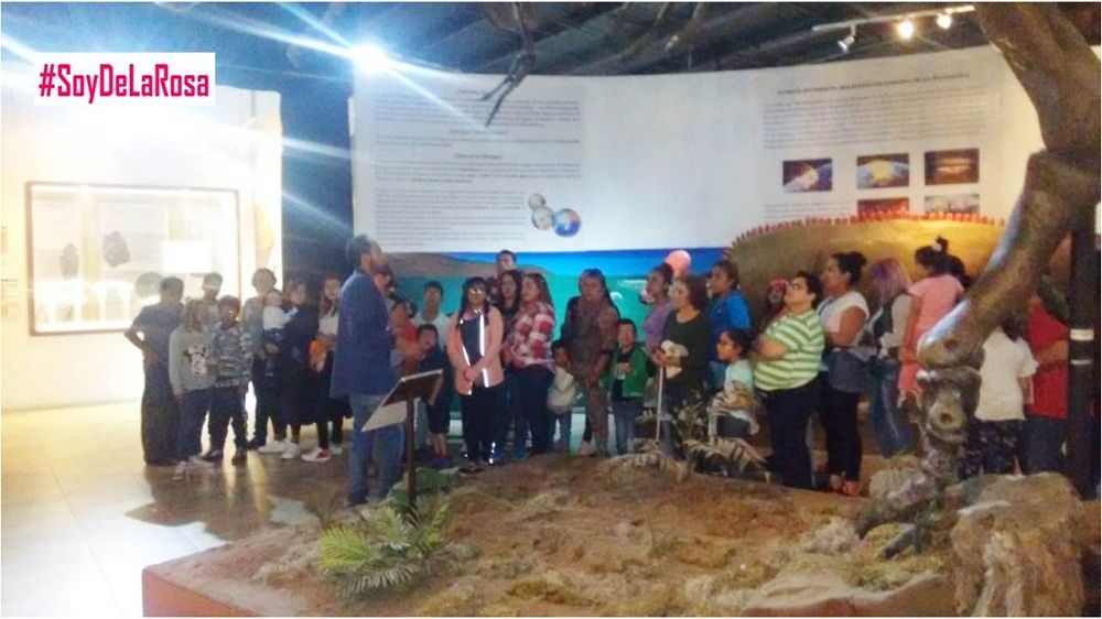Fernanda de la Rosa visita el Museo de Historia Natural en Ecatepec

