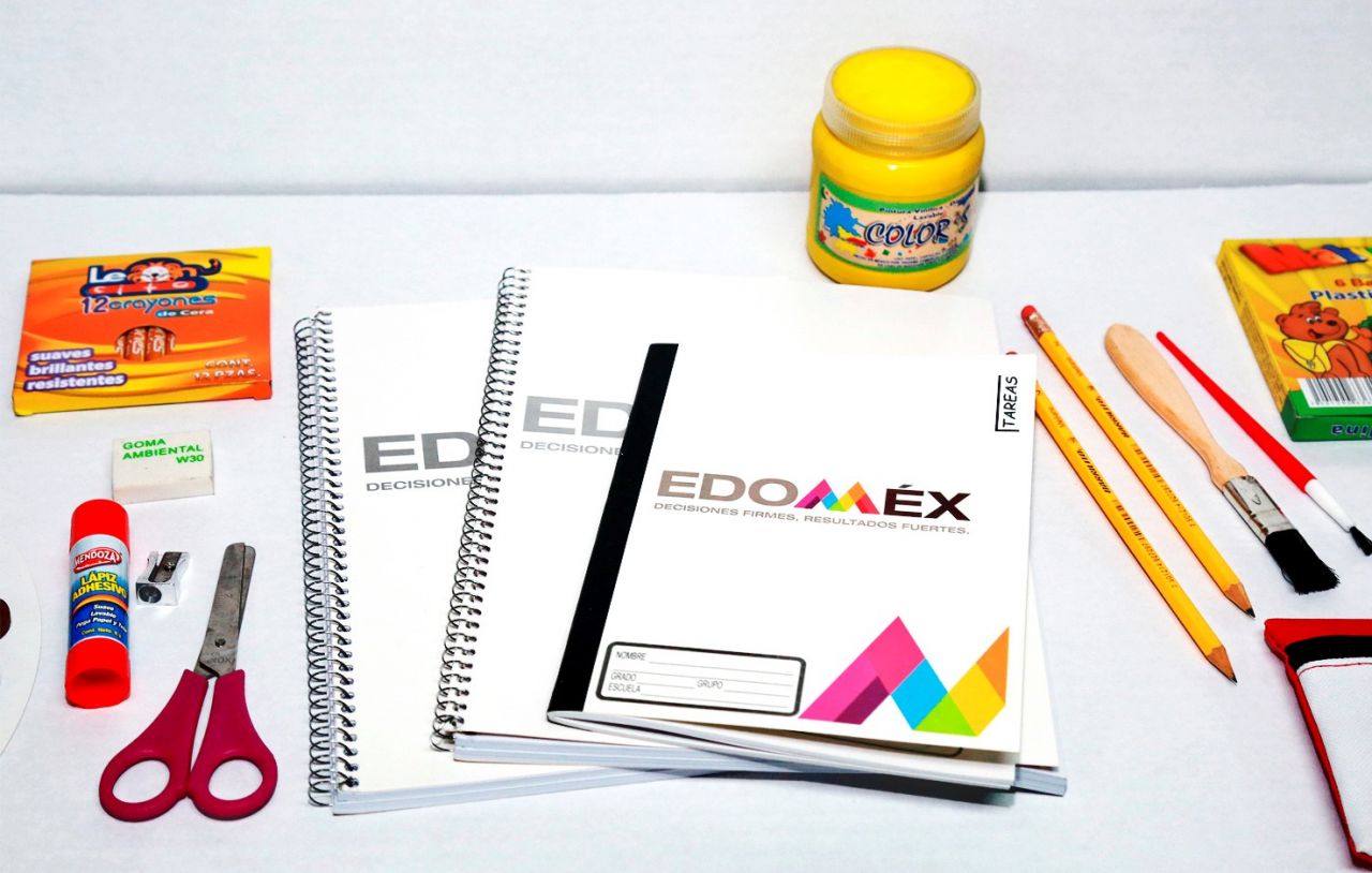 Garantiza EDOMÉX entrega de útiles escolares 