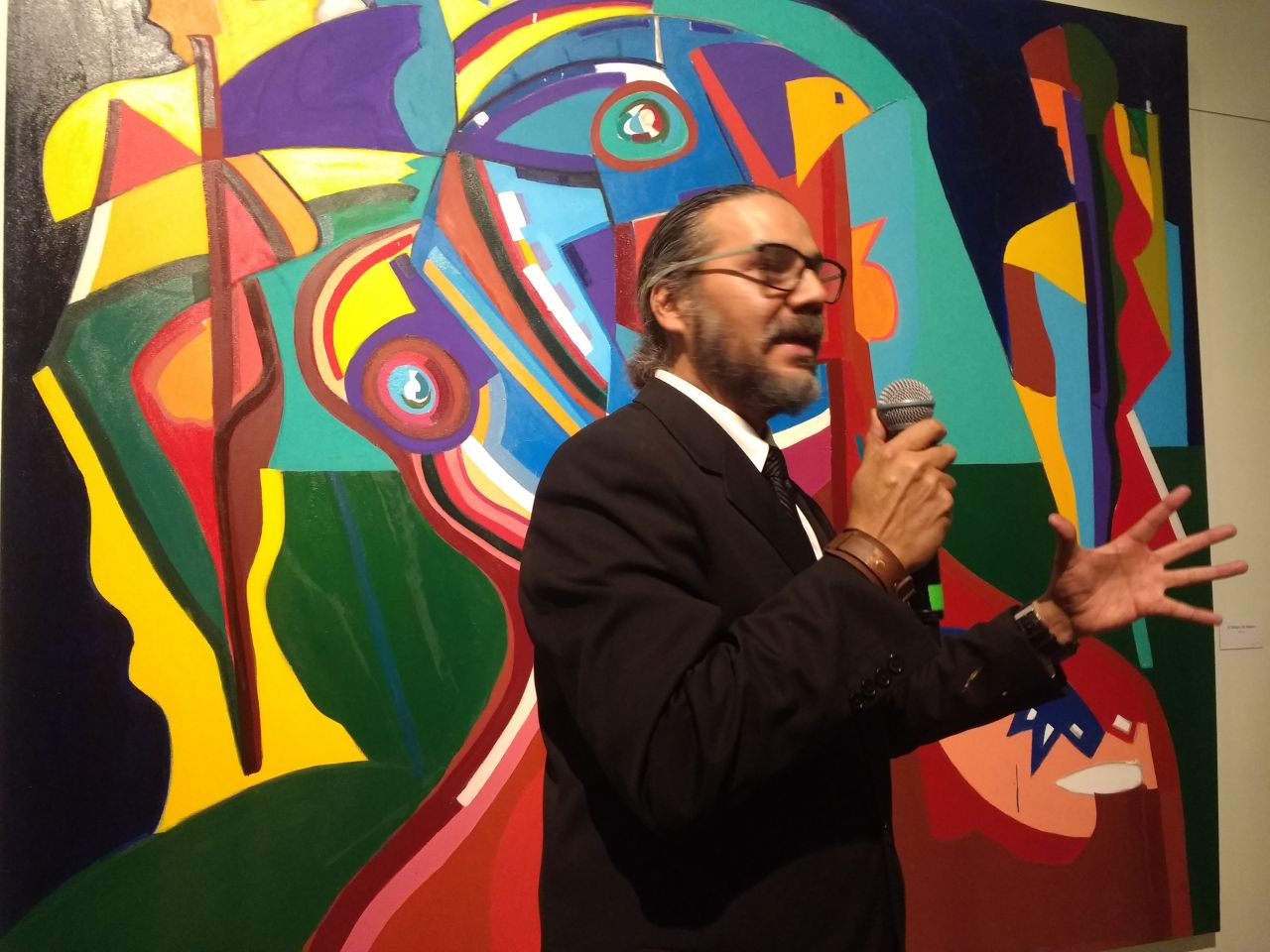 Boom!  Éxito total  la exposición  ’Antología de la Redención’  del artista plástico mexicano Alejando De Anda, en el CCMB del  Estado de México 