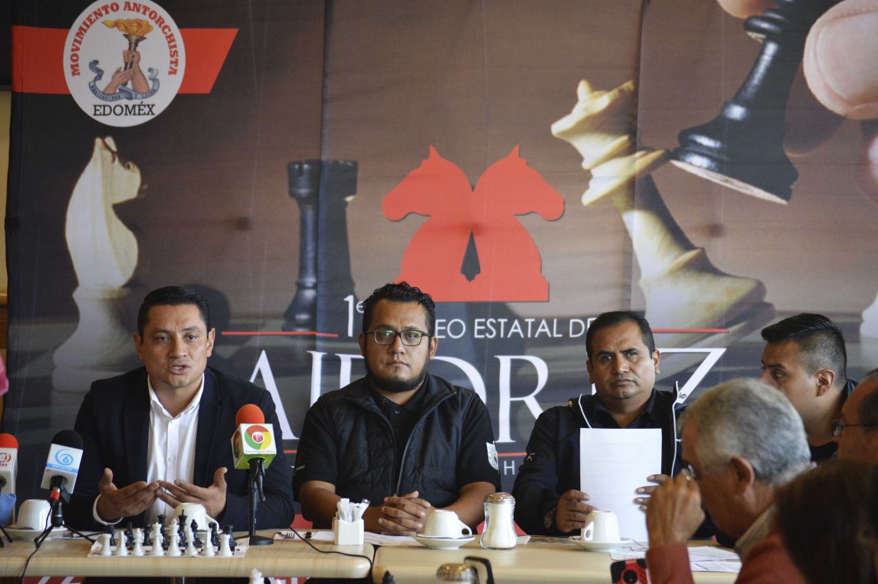 Antorcha invita a primer torneo estatal de ajedrez en CCMB, Texcoco 