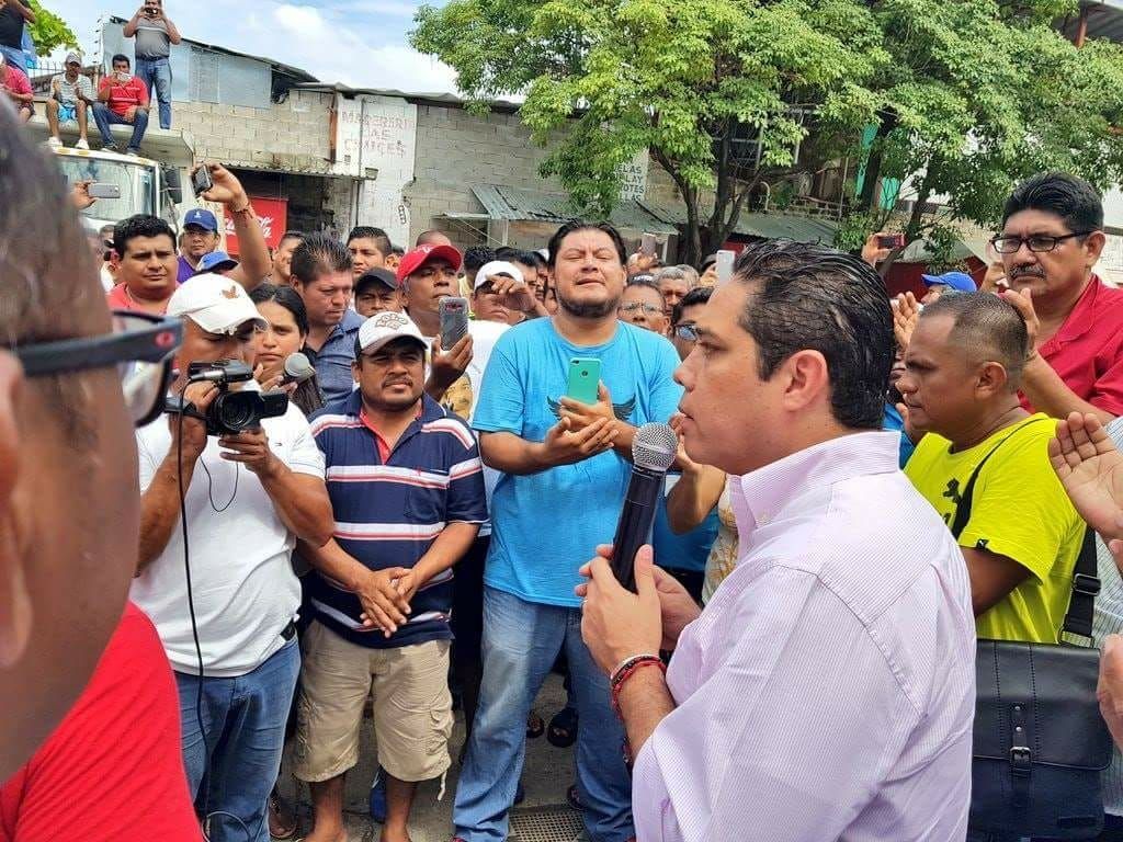 Interviene Evodio y logra pago de quincena a trabajadores de COAGUA