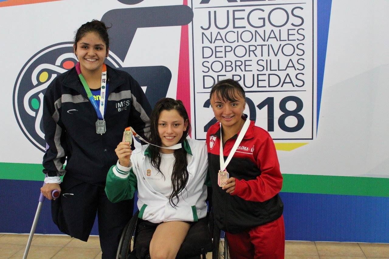 Mexiquenses participan en la "Paralimpiada Nacional 2018" 
