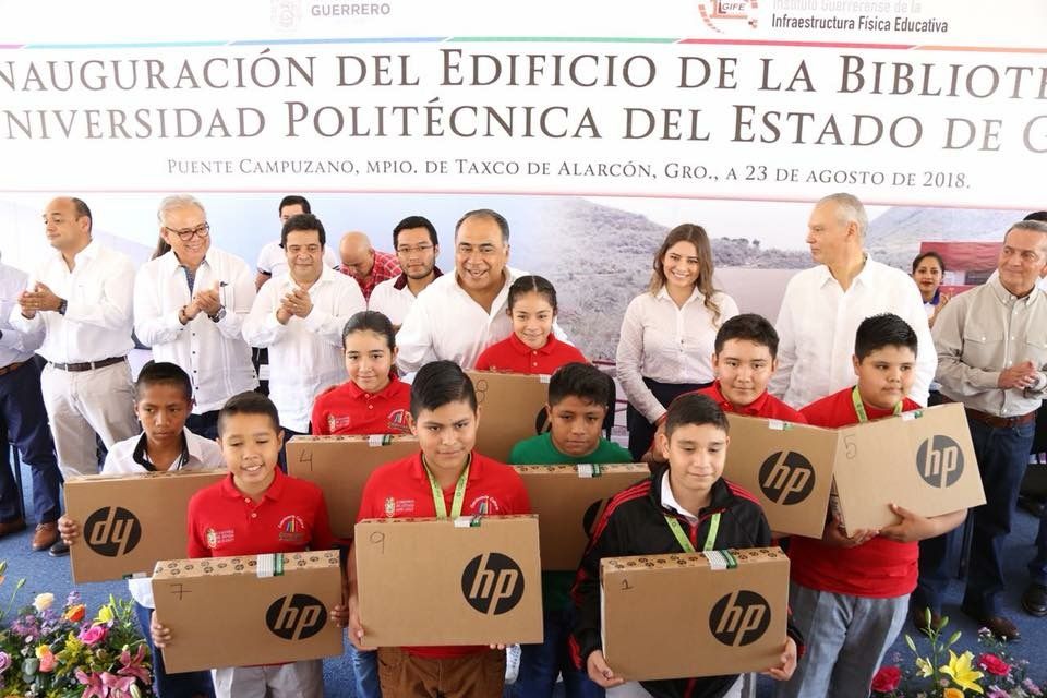 Inaugura Astudillo edificio de la Universidad Politécnica, en Taxco 
