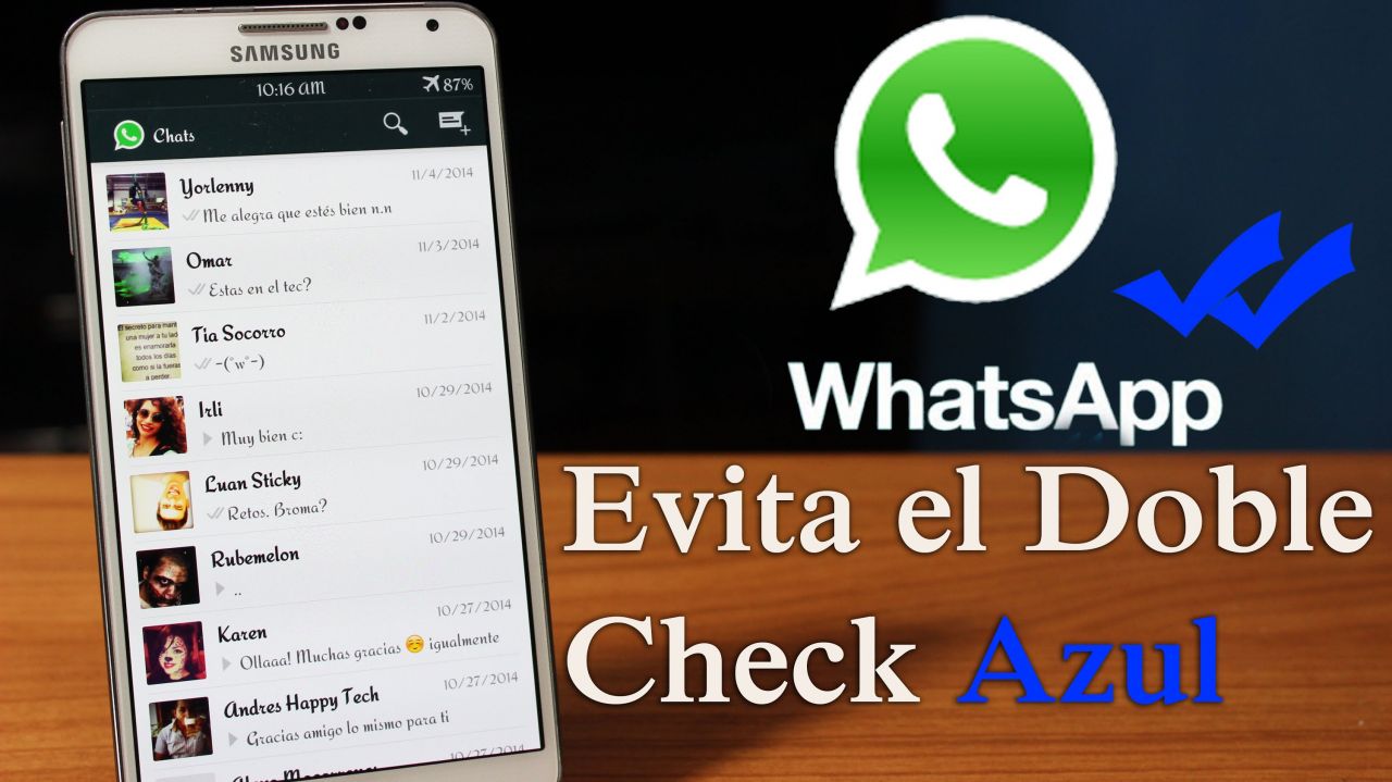 Cómo leer mensajes de Facebook y Whatsapp sin el "visto