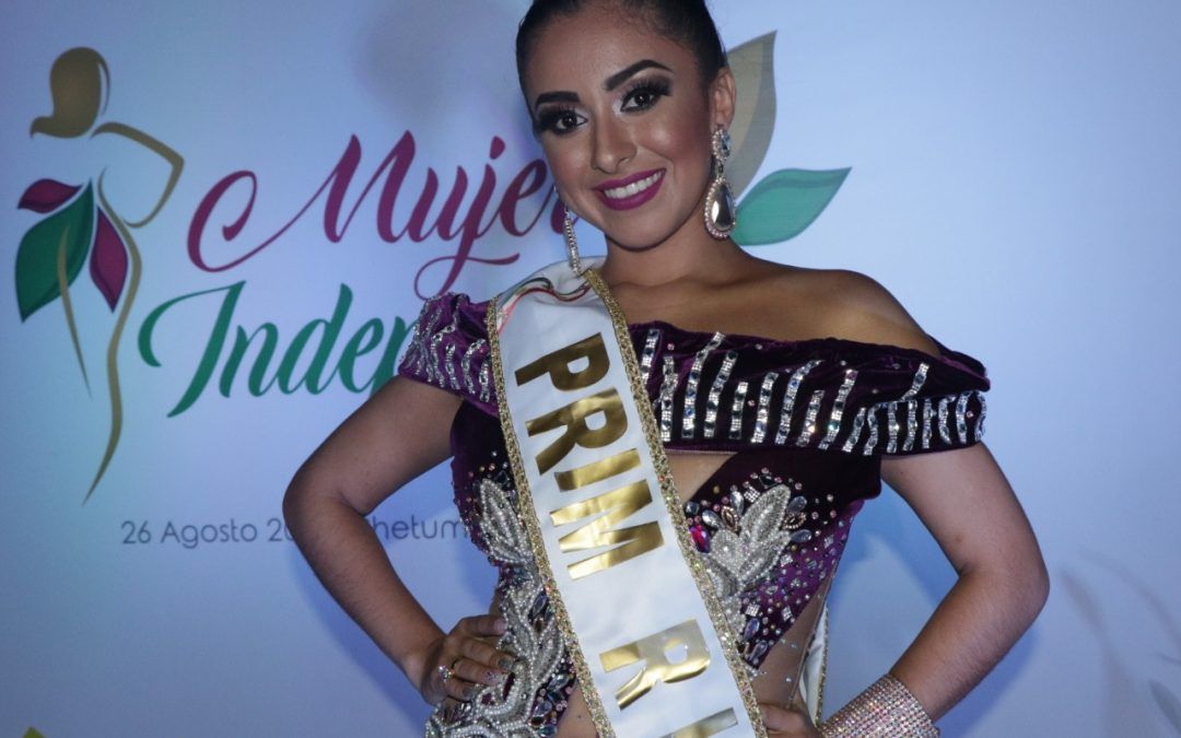 Aurora Gloria Hidalgo, Señorita Independencia Quintana Roo 2018