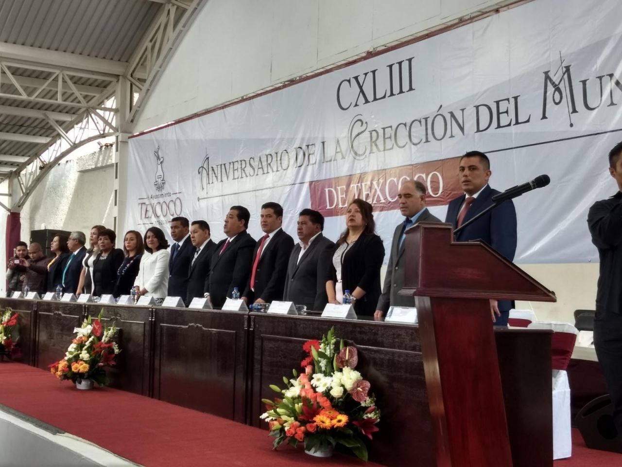 
Cumple Texcoco 143  años de vida institucional con una gran historia  