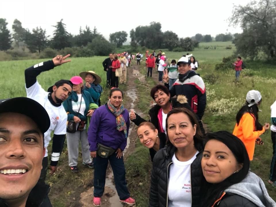 Primer Caminata a la Montaña del Tláloc más de 500 personas 