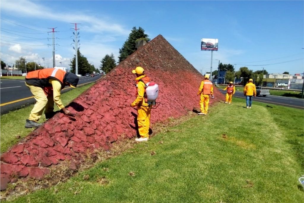 Rehabilitan infraestructura de Paseo Tollocan