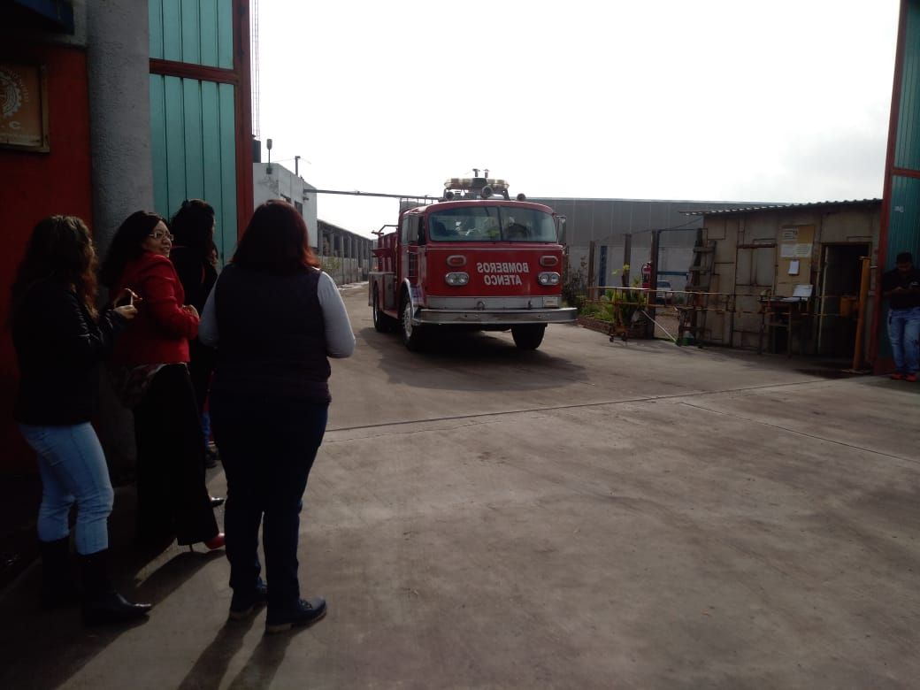 Se registra incendio en madereria sobre la Texcoco - Lechería