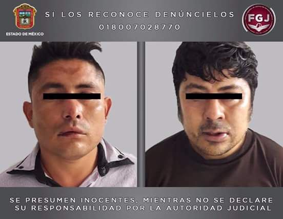Detienen a dos presuntos asaltantes en Tecámac