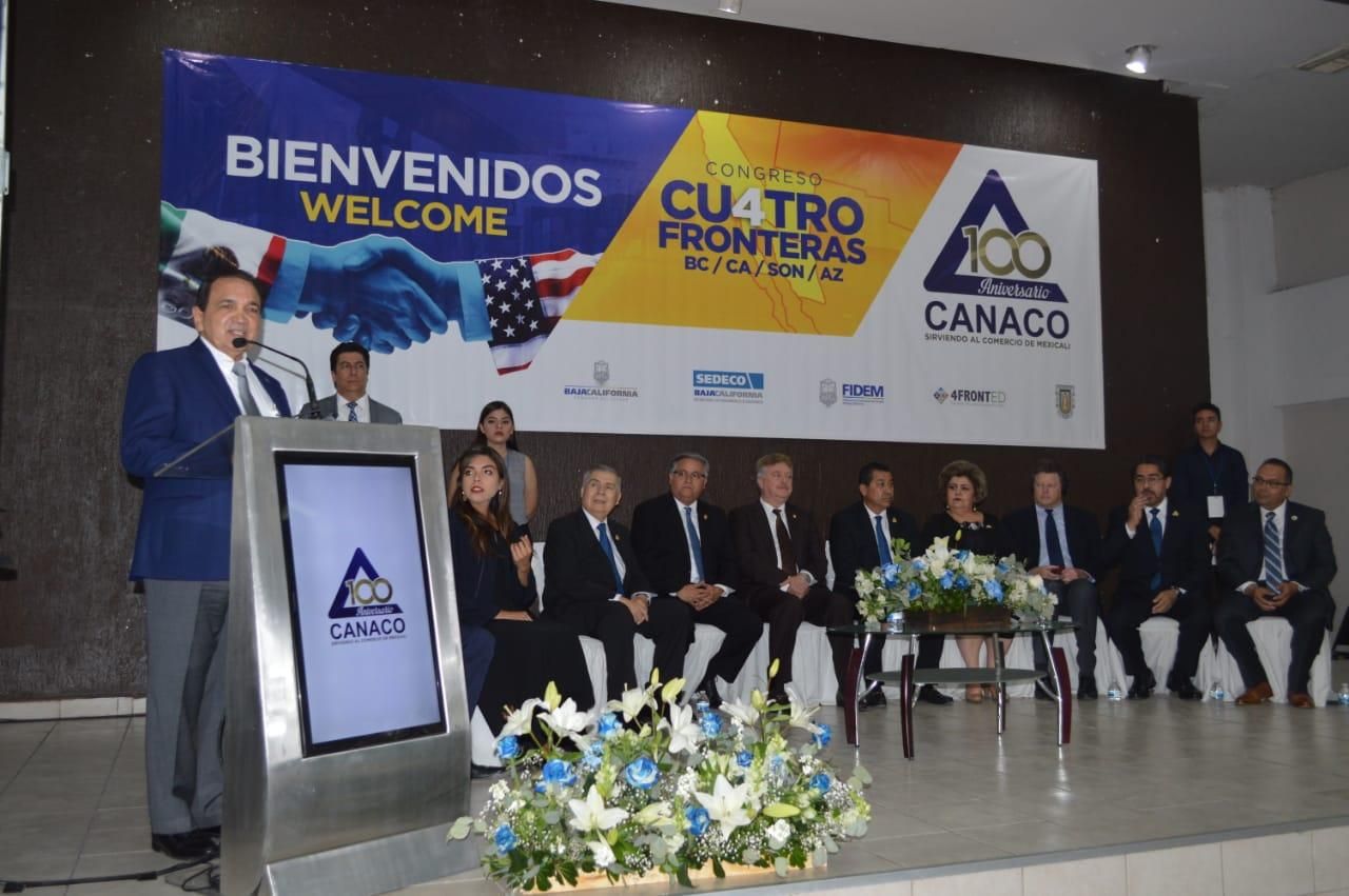 Concanaco se pronuncia a favor de crear una megarregión económica en la frontera norte