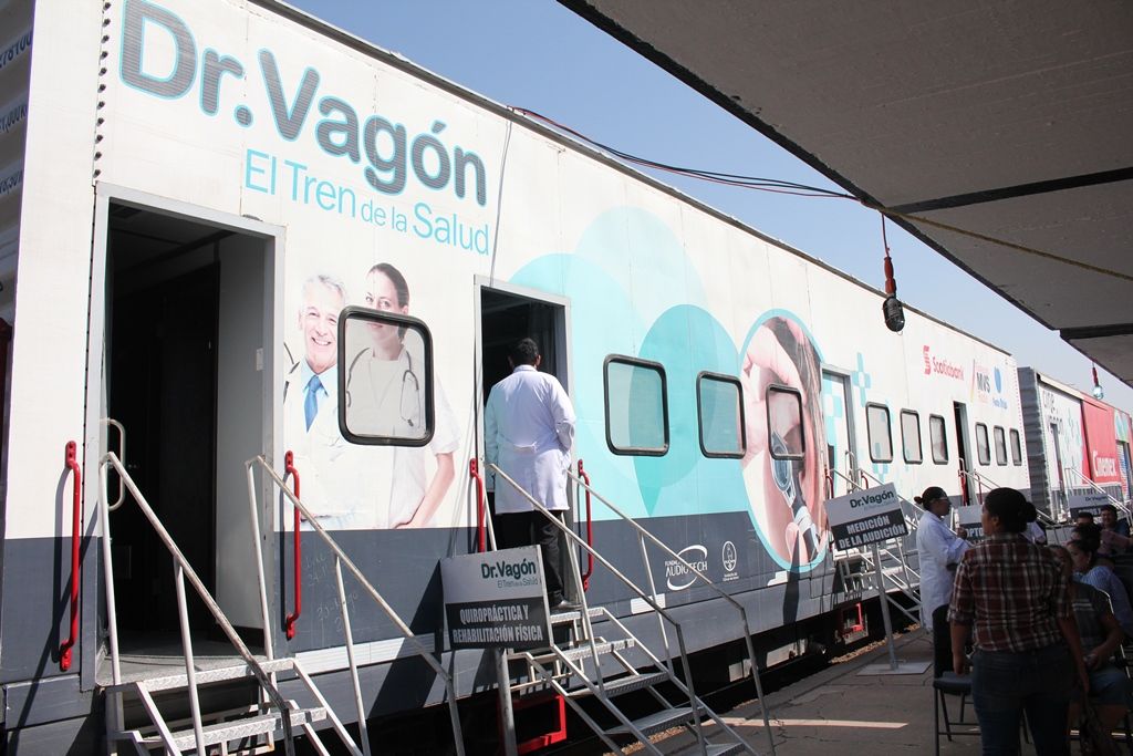 Arribará el ’Dr. Vagón’ este jueves con amplia gama de servicios médicos gratuitos