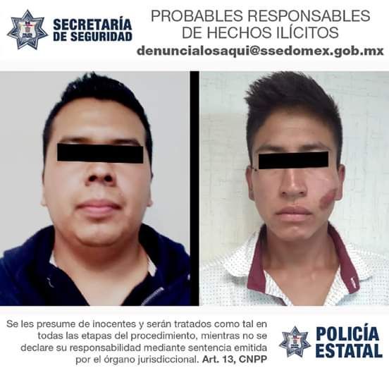 Caen tres por robo de autos en Chiconcuac; policías aseguran casa con autopartes