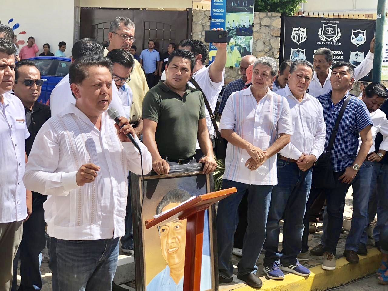 Llama Pablo Amílcar Sandoval a no dejar de luchar hasta consolidar la Cuarta Transformación de Guerrero 