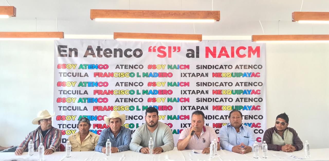 Ejidatarios de San Salvador Atenco dicen sí al NAICM	