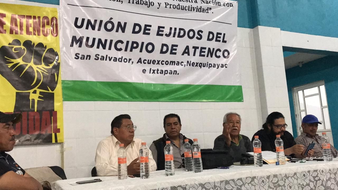 Ejidatarios de Atenco podrían ser despojados de mil 500 hectáreas por corrupción en NAIM